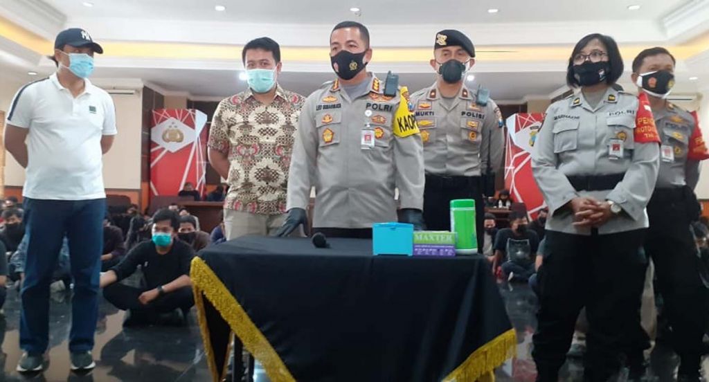 129 Orang Diduga Perusuh Demo Tolak Omnibus Law di Malang Diamankan