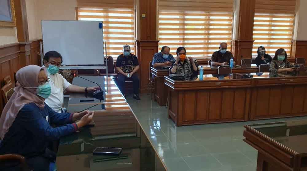 Rapat koordinasi dengan RSU dr Soetomo
