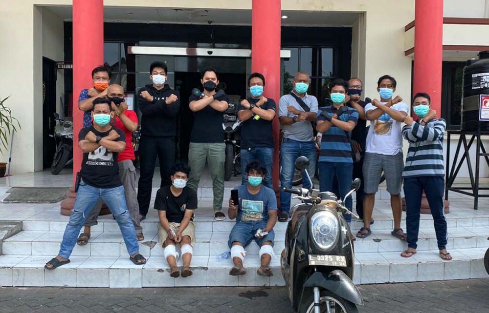 Dua bandit jalanan 7 TKP diamankan Tim Unit Jatanras Polrestabes Surabaya
