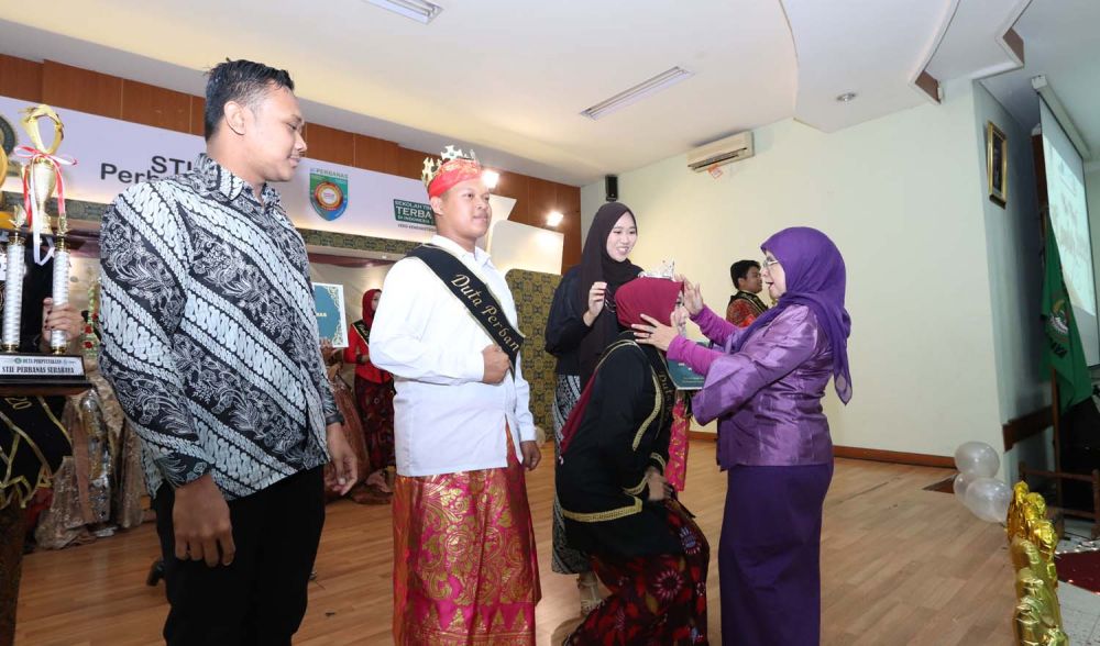 Dua finalis yang terpilih sebagai Duta Perbanas 2020