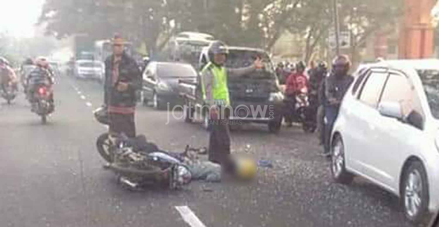 Tabrakan Motor vs Bus, 1 Biker Asal Madiun Tewas 
