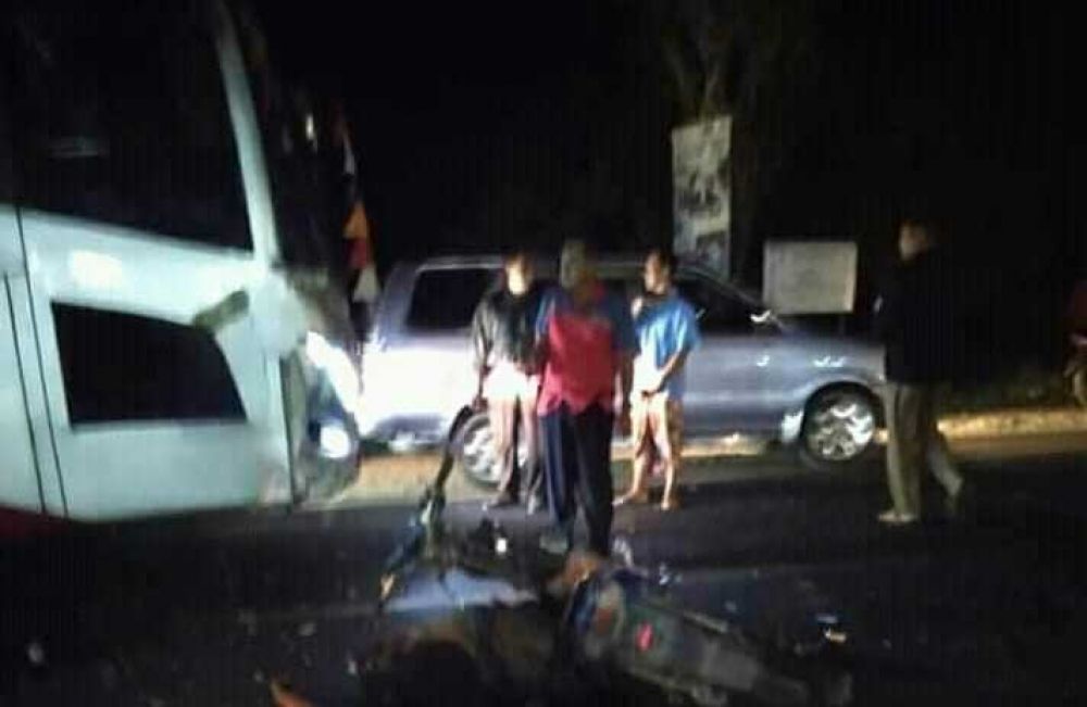 Korban tewas terlindas Bus Mira