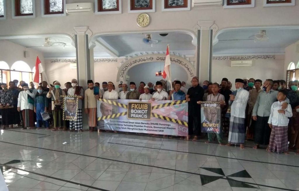 FKUIB Ponorogo deklarasi boikot produk Prancis