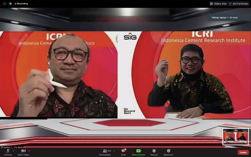 Penandatanganan nota kesepahaman pembentukan Indonesia Cement Research Institute (ICRI)