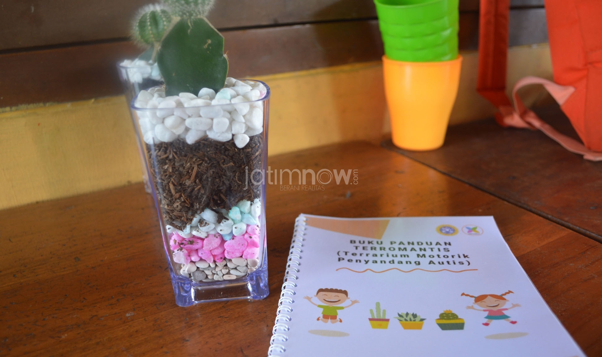 Metode TERROMANTIS dari mahasiswa Unair./Foto: Fahrizal Tito.