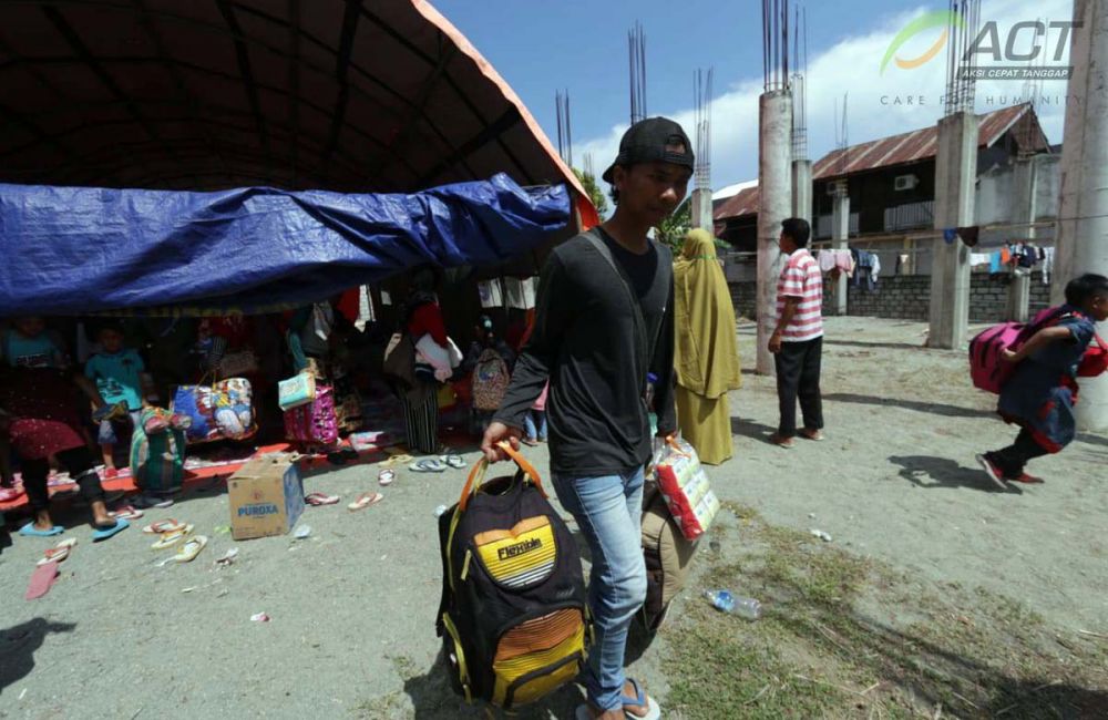 Fuad, asal Jember, Jatim, salah satu korban konflik Wamena yang terpaksa pulang ke kampung halamannya