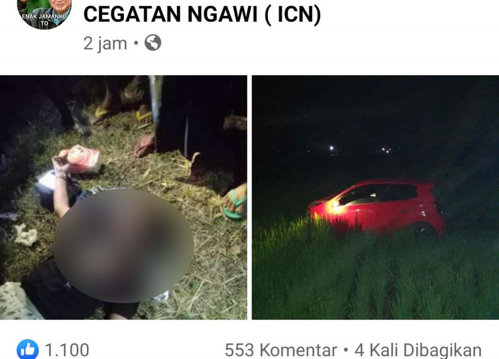 Foto mobil dan gadis cantik pengemudinya yang viral di Facebook