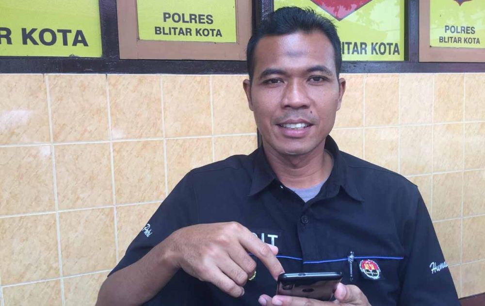 Kasubbag Humas Polres Blitar Kota, Ipda Dodit Prasetya