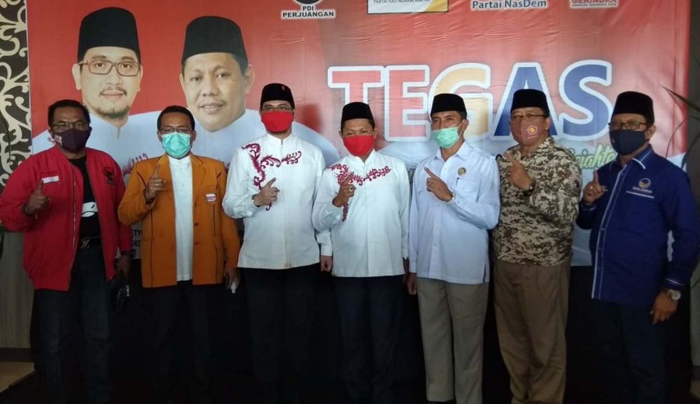 Gerindra berkoalisi dengan tiga partai lain usung Teno-Hasjim di Pilwali Pasuruan 2020