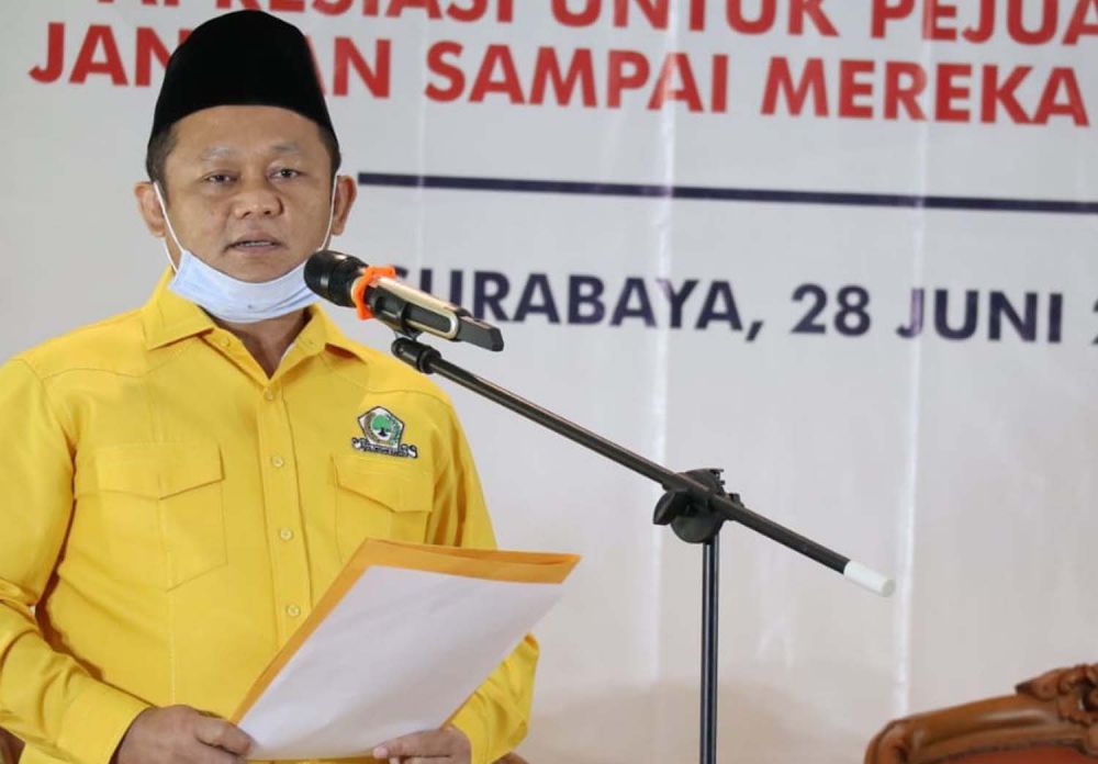 Cara Golkar Jatim Apresiasi Pejuang Medis Covid-19