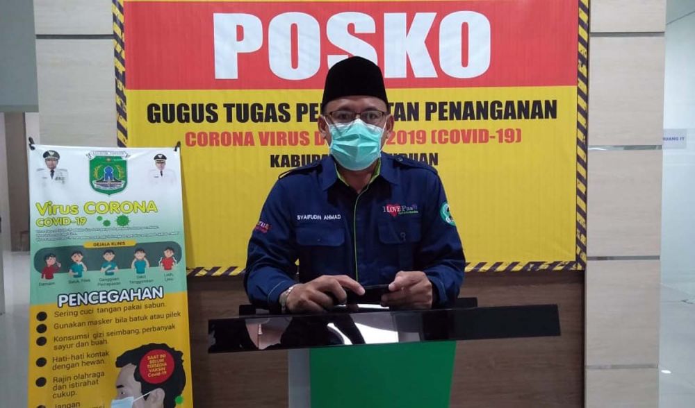Juru Bicara Tim Gugus Tugas Percepatan Penanganan Covid-19, Syaifudin Ahmad