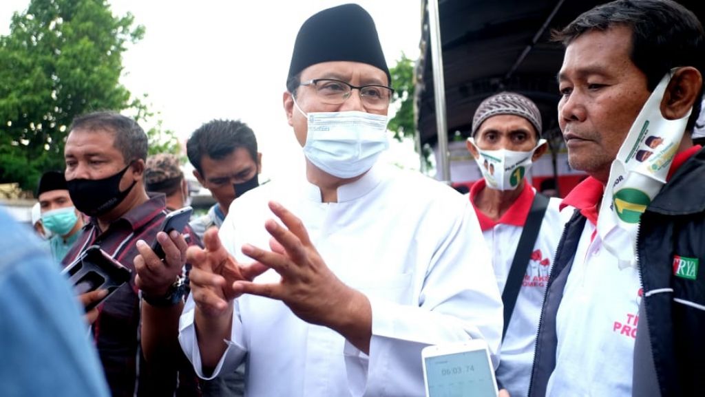 Gus Ipul Prihatin Dua Atap TK di Gentong, Kota Pasuruan Ambruk