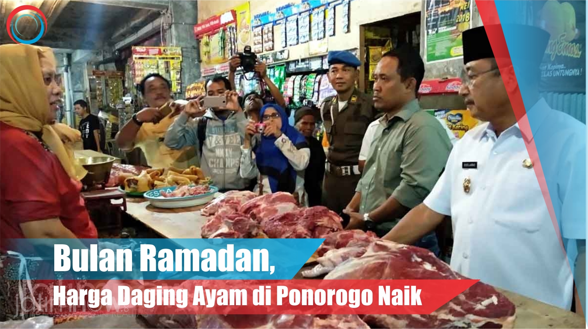 Video: Bulan Ramadan, Harga Daging Ayam di Ponorogo Naik