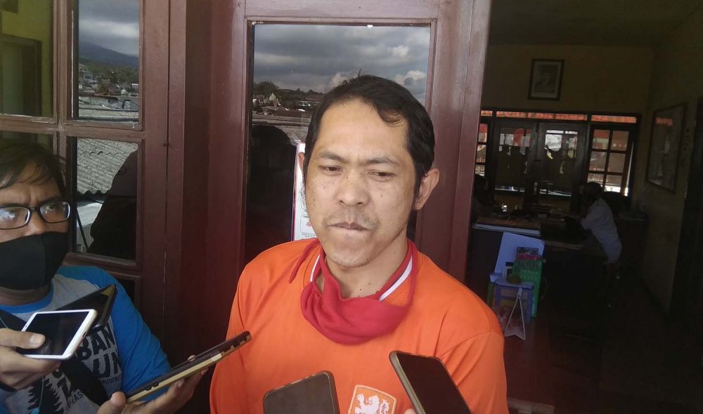 Wakil Ketua Himpunan Pedagang Pasar Besar Kota Batu, Johan