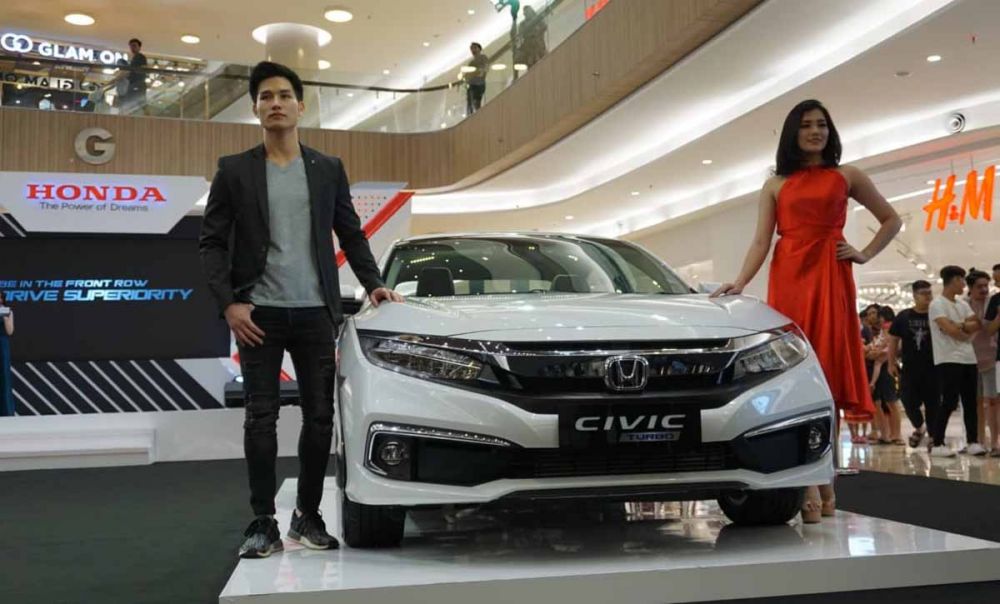 New Honda Civic 1,5L Turbo dipamerkan di Pakuwon Mall, Surabaya