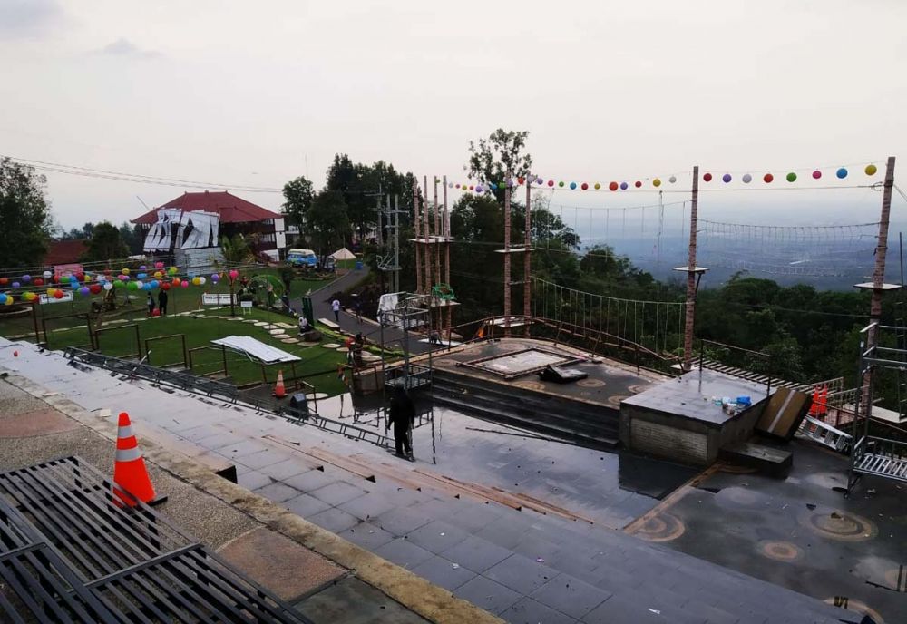 Lokasi Wisata Milik Gus Ipul Kembali Normal Usai Disapu Angin