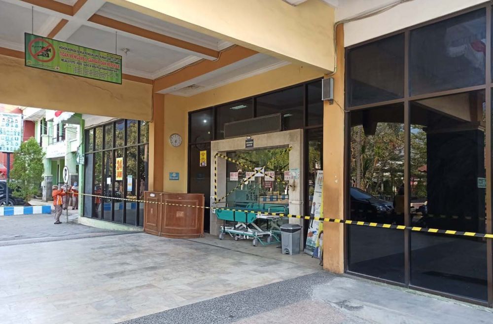 IGD RSUD R Soedarsono Kota Pasuruan ditutup