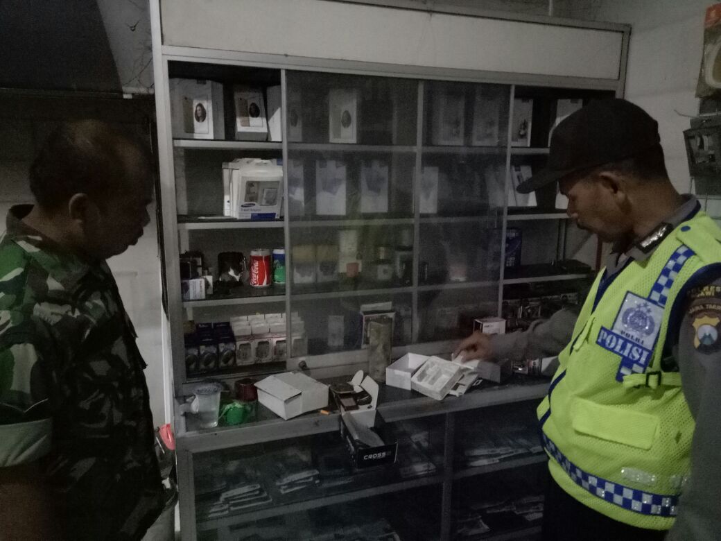  Aneh, Counter ini Dibobol Maling, tapi Tidak Ada Barang Hilang