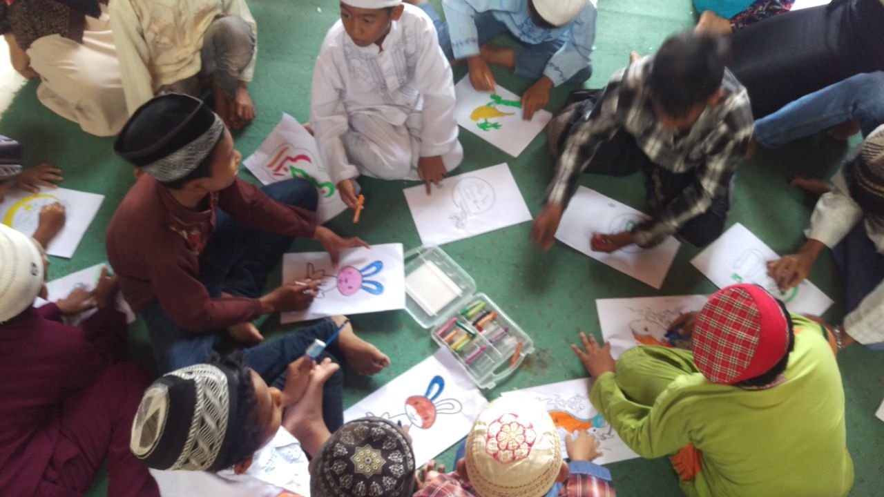 Acara muslim in charity yang digelar mahasiswa ITS.