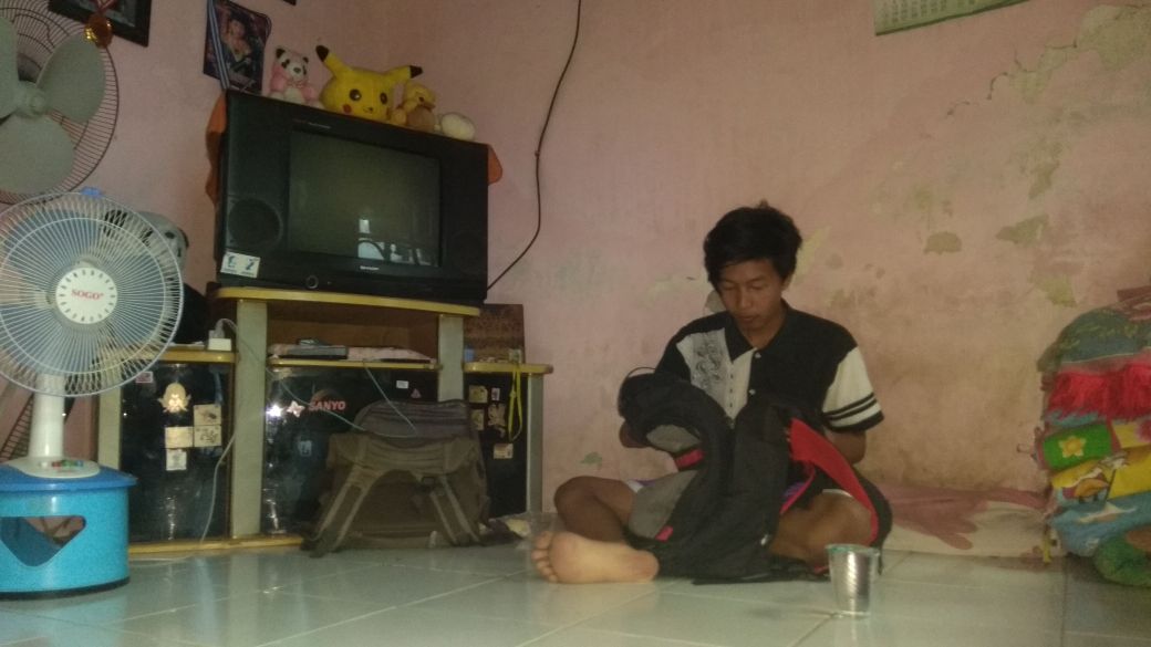 Dimas Agung Setyawan salah satu pelajar penerima Program Indonesia Pintar (PIP).