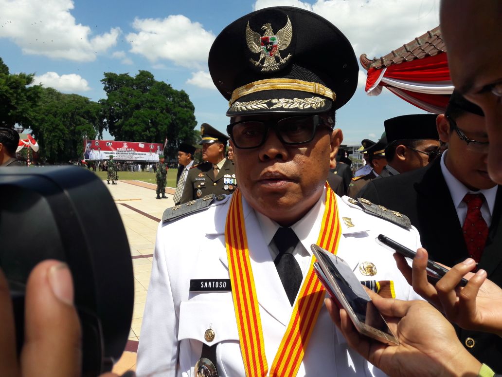 Wakil Walikota Blitar Santoso.