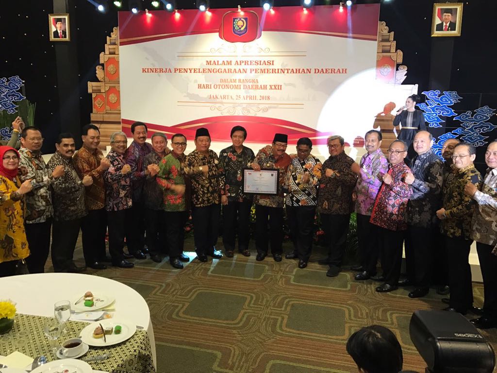 Raih Penghargaan, Kinerja Pemkab Banyuwangi Naik Peringkat Empat