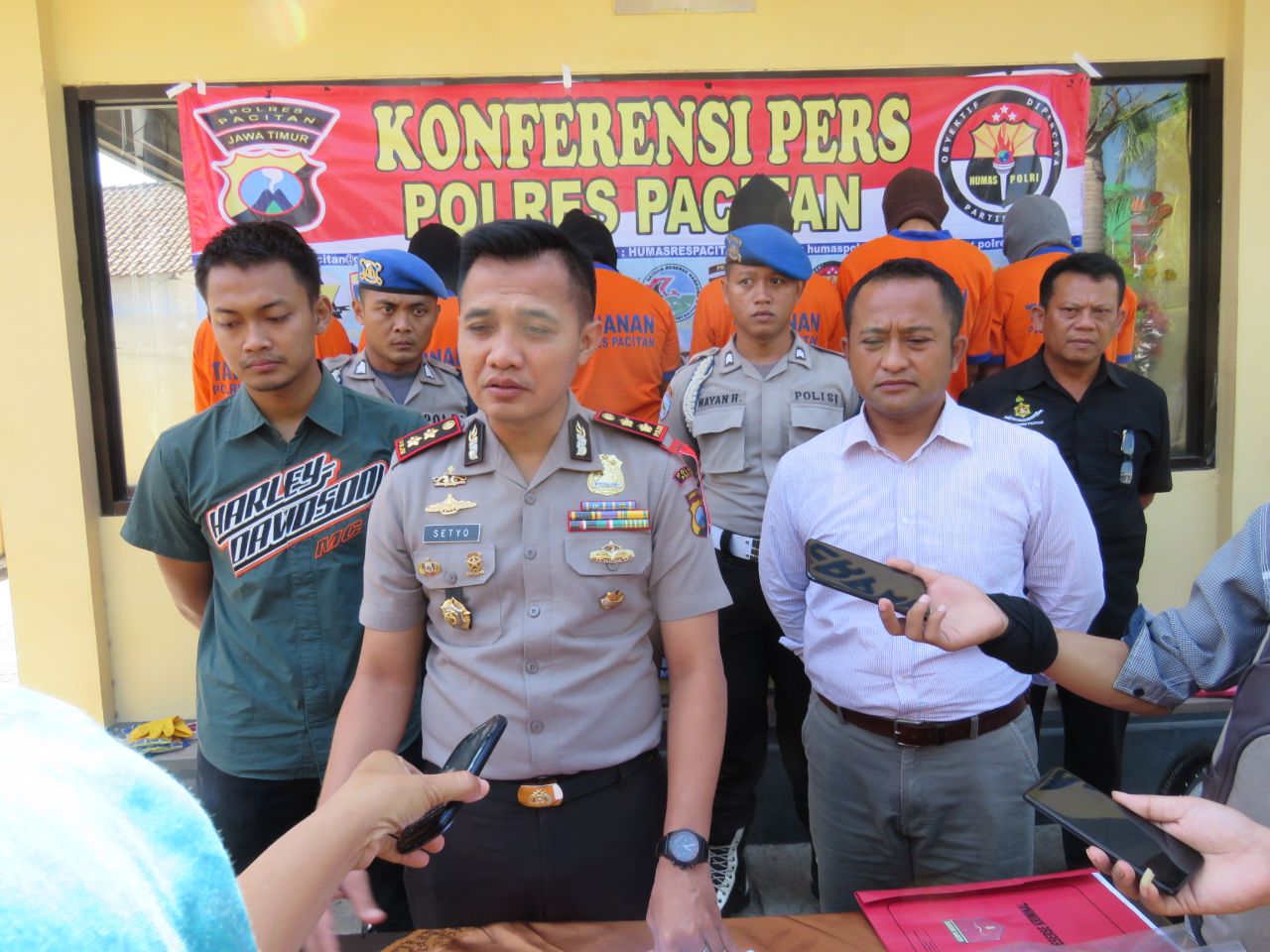 Kapolres Pacitan, AKBP Setyo K Heriyatno.