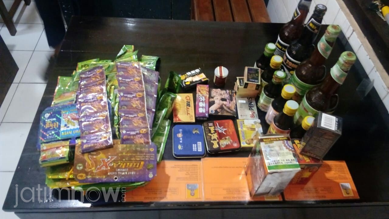 Barang bukti yang disita petugas./Foto: Mita Kusuma.