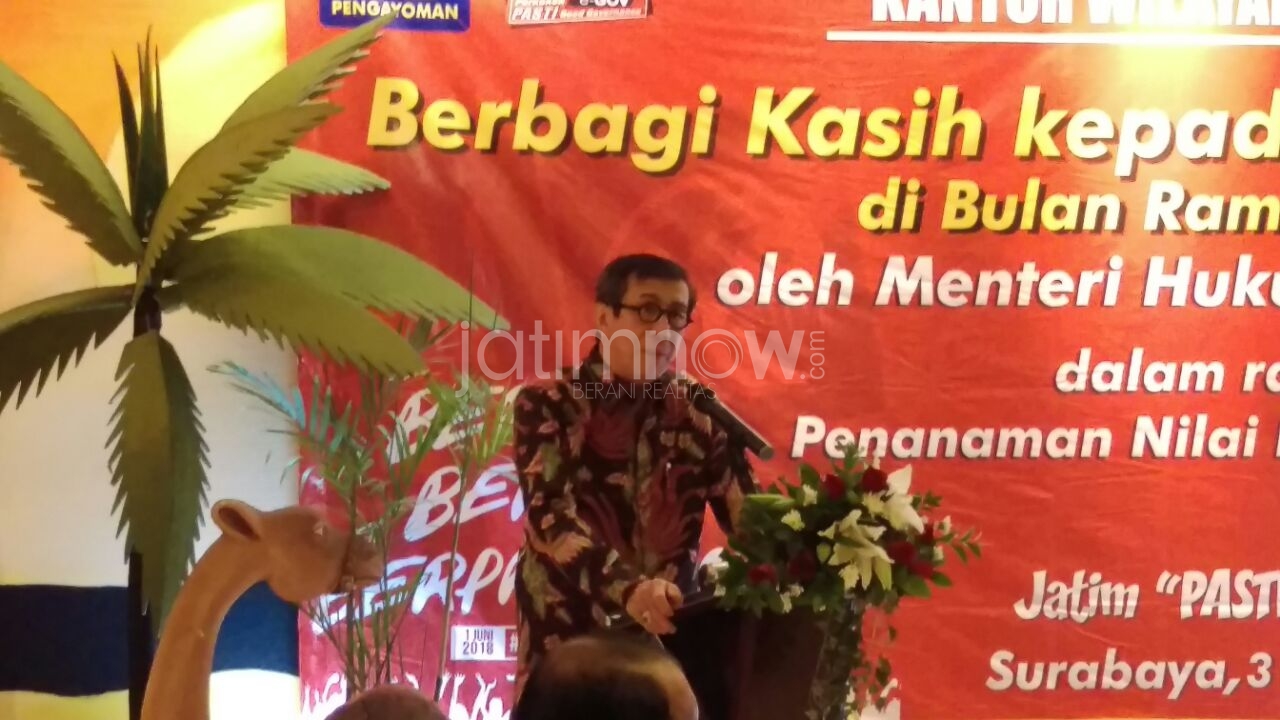 Mekumham Yasona Laoly./Foto: Fahrizal Tito.