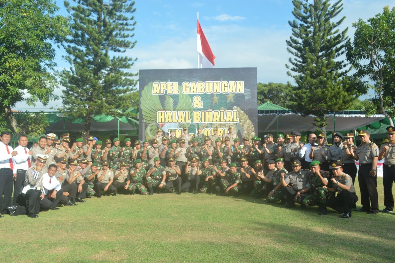 Jaga Kekompakan, TNI-Polri di Ponorogo Gelar Apel Bersama