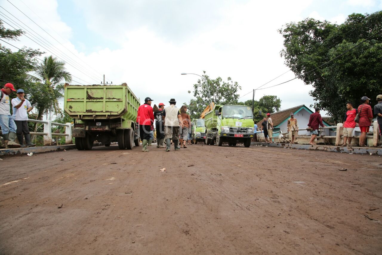 Kawasan Alasmalang yang terdampak banjir./Humas Pemkab Banyuwangi for jatimnow.com.