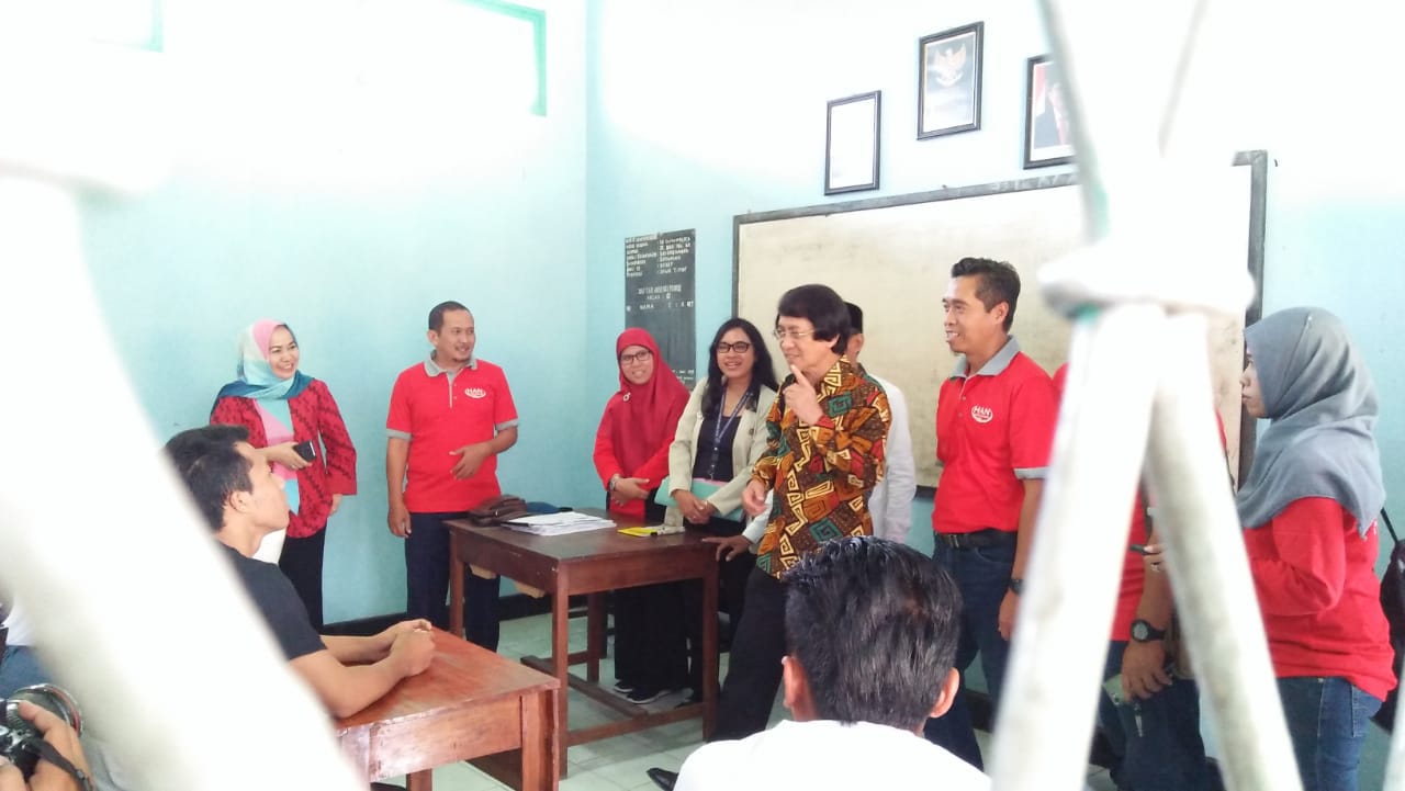 Kak Seto saat di LPKA Kelas I Blitar.