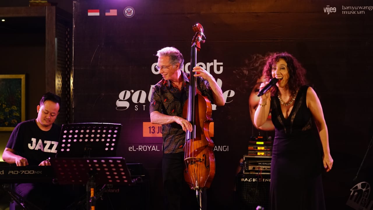 Top! Duta Musik Jazz Amerika Serikat Tampil Memukau di Banyuwangi