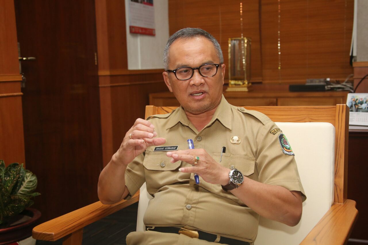 Sekda Kabupaten Banyuwangi Djadat Sudrajat

