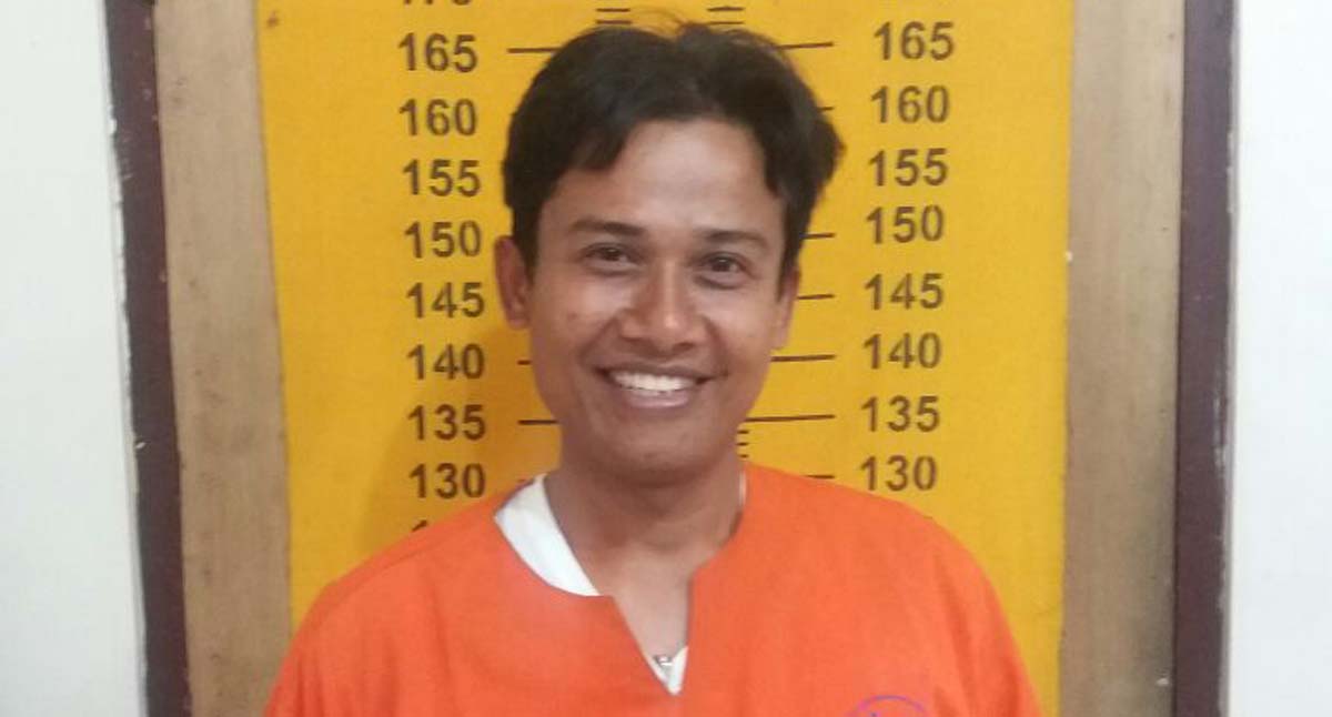 Dijebloskan Penjara, Purwanto Malah Tertawa saat Difoto Polisi