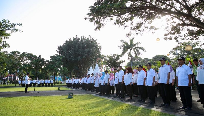 Bupati Anas saat memberikan arahan kepada para ASN Banyuwangi/Foto: istimewa