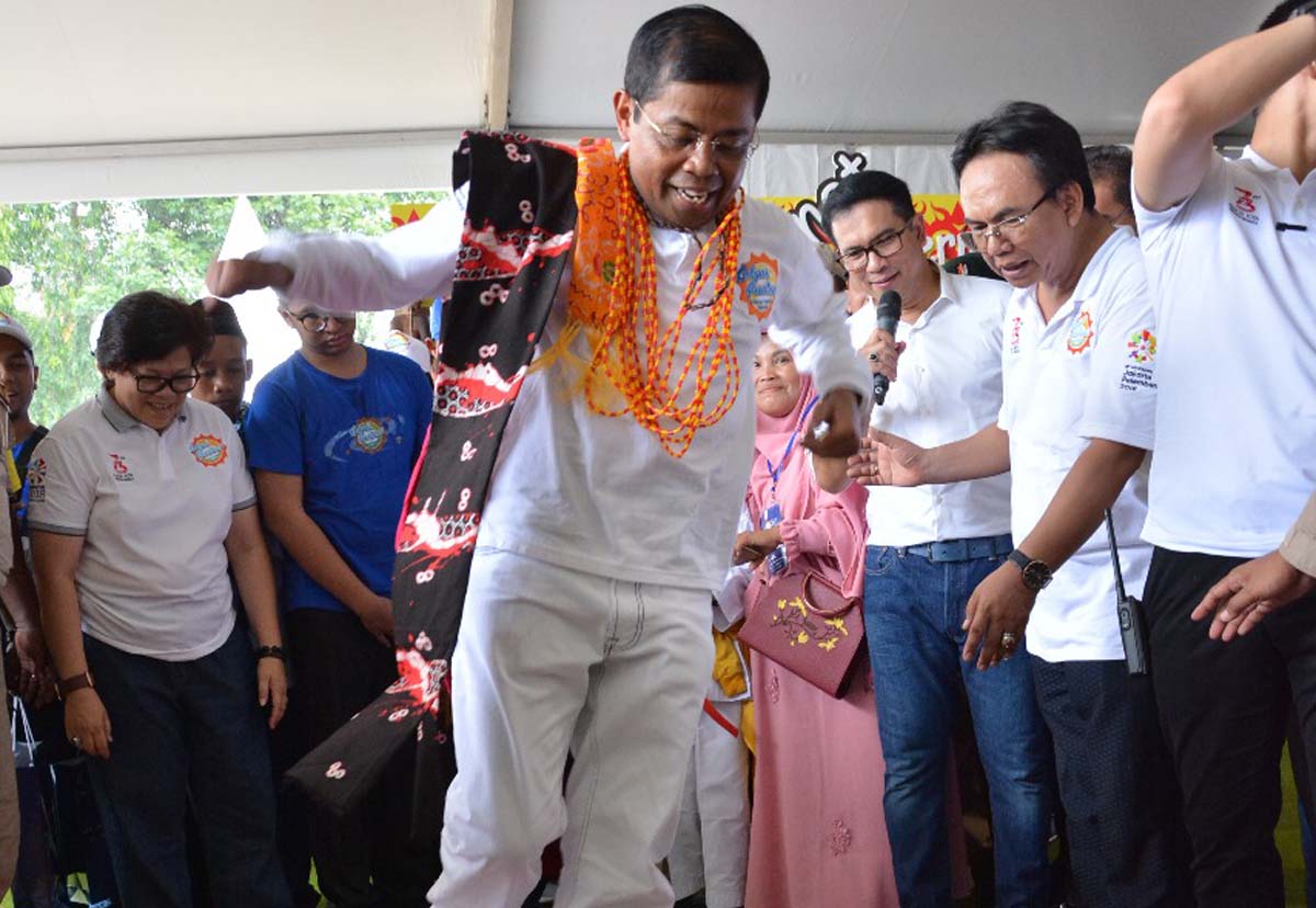 Pesan Mensos Dihadapan Ribuan Anak dan Keluarga