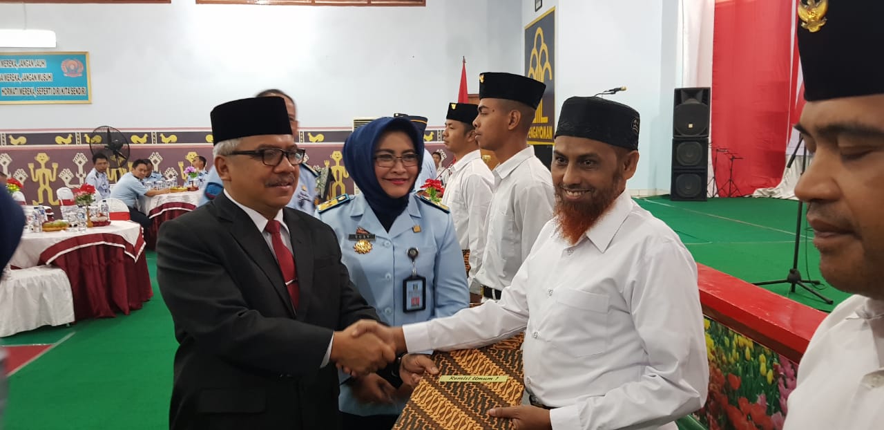 Penyerahan Remisi Umum Tahun 2018 secara simbolis