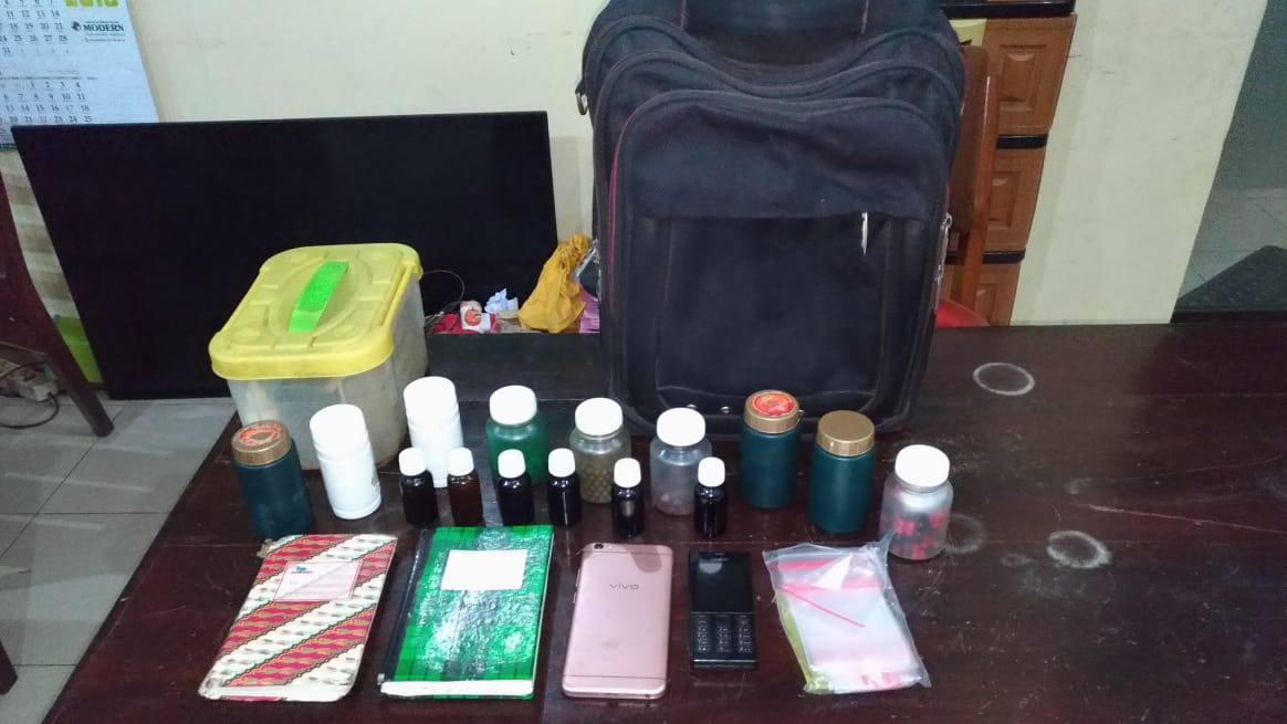 Obat yang digunakan tersangka
