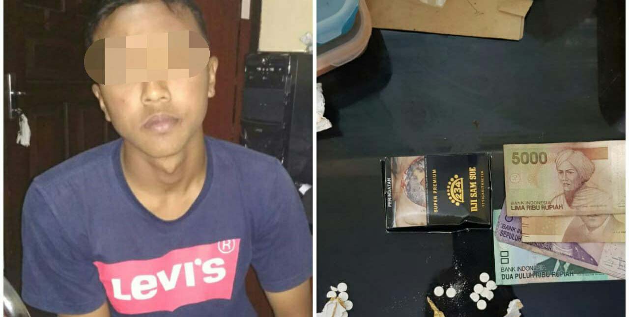 Tersangka dan barang bukti