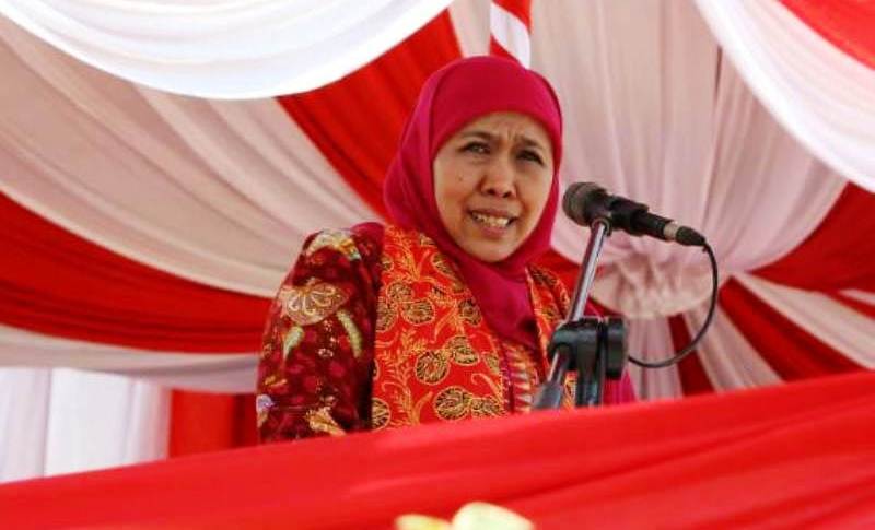 Gubernur Jatim terpilih Khofifah Indar Parawansa. 