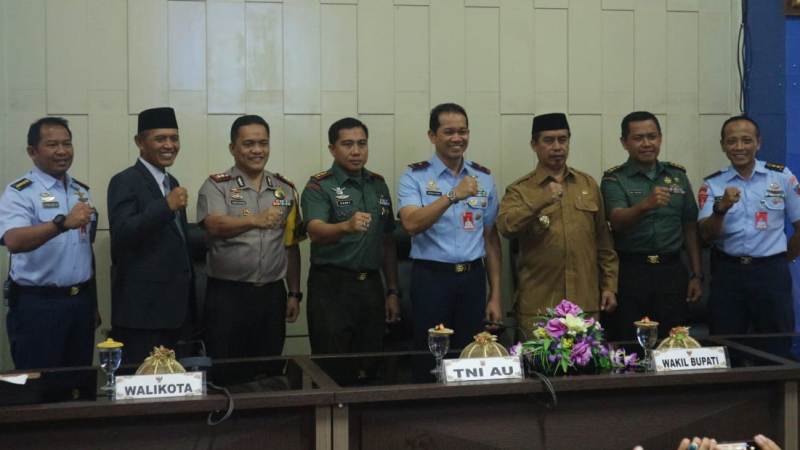 Konferensi pers pameran Alutsista yang akan digelar akhir pekan. 