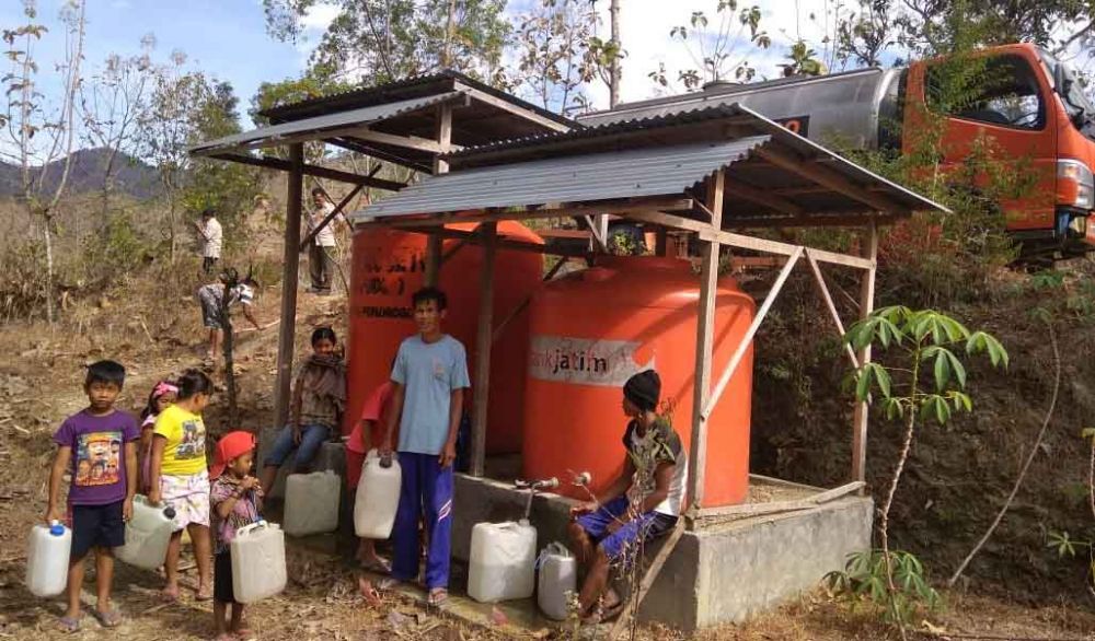 Desa di Ponorogo yang alami kekeringan