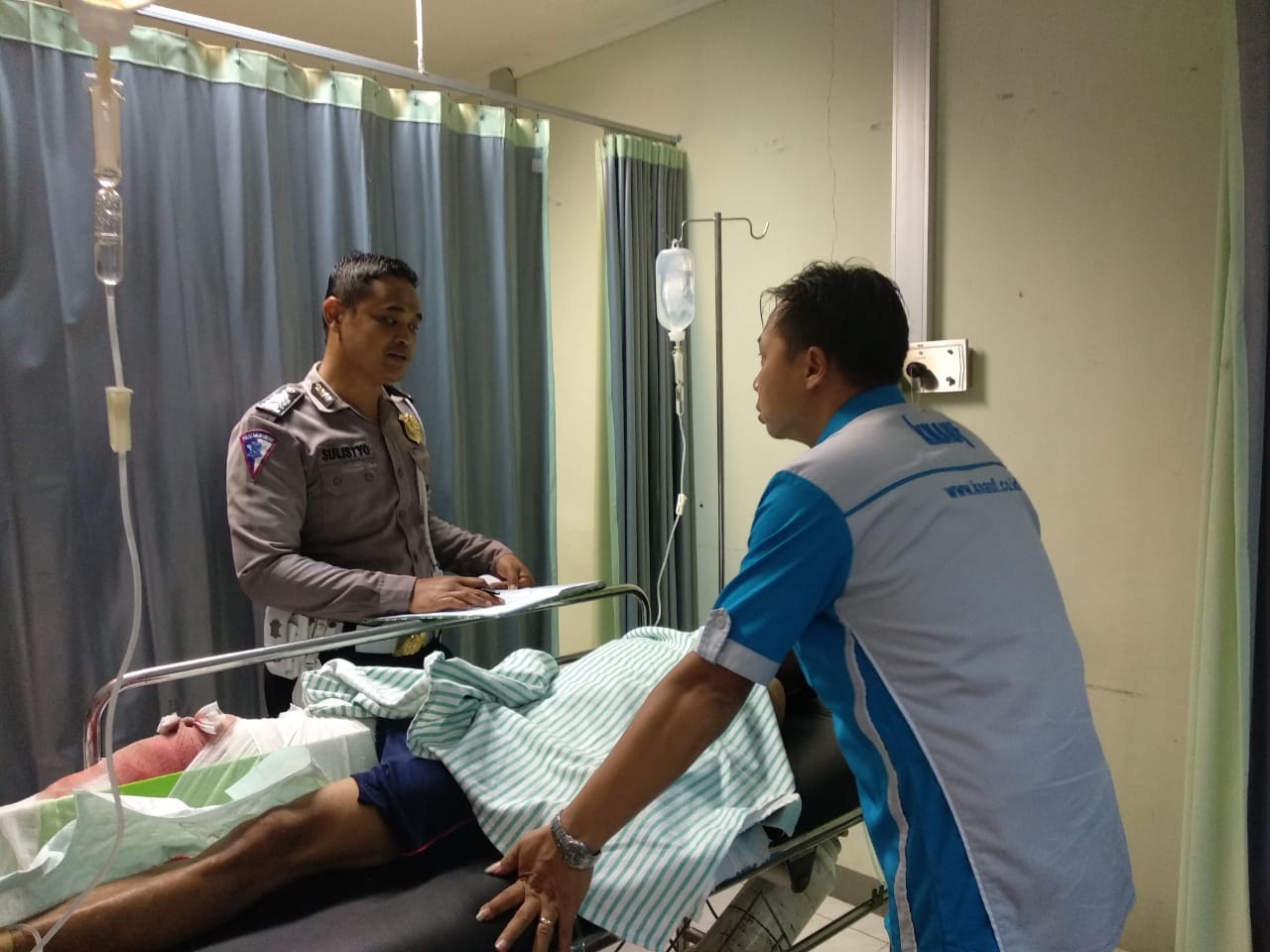 Sopir dirawat intensif di RSUD dr Harjono Ponorogo