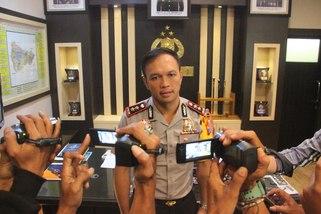 Kapolres Ngawi AKBP Pranatal Hutajulu (Mita Kusuma/jatimnow.com)