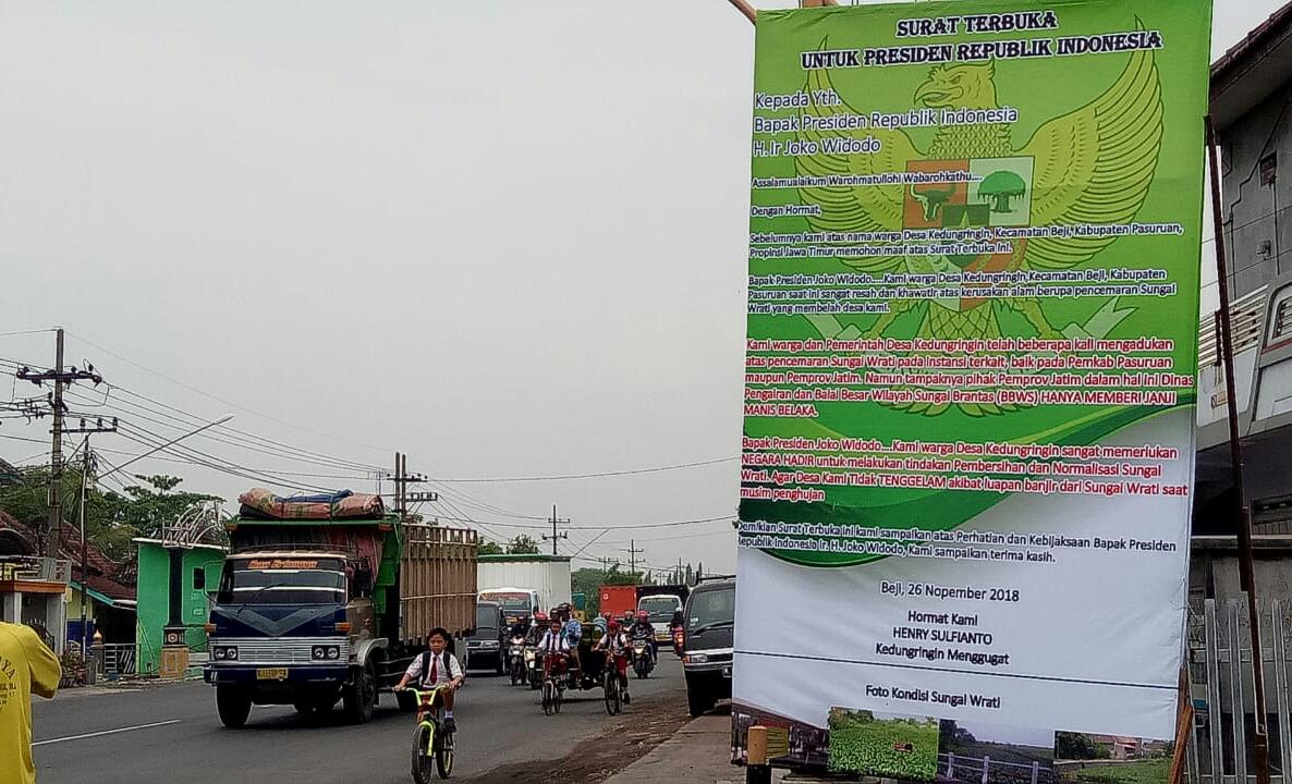 Surat terbuka yang ditujukan untuk Presiden Joko Widodo