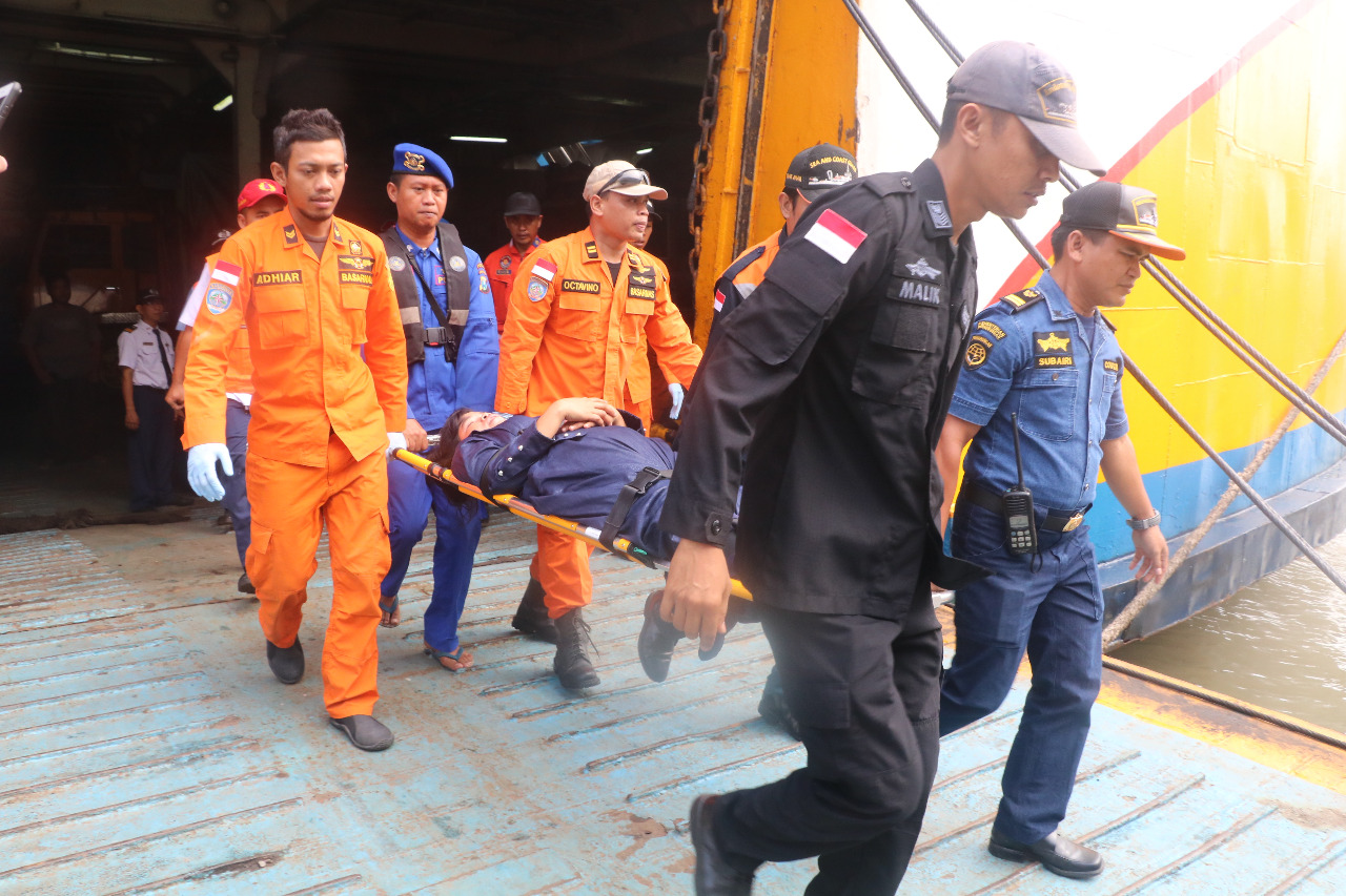 Kebakaran KM Gerbang Samudra, 3 Penumpang Terluka