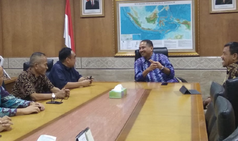 Menteri Pariwisata Arif Yahya saat menerima panitia HPN 2019 di Jakarta.
