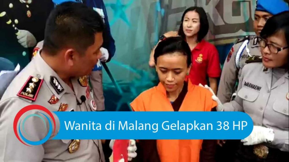 Video: Wanita di Malang Gelapkan 38 HP