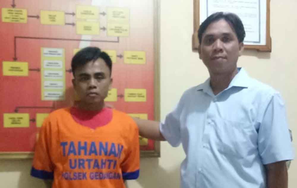 Sembunyikan Sabu Dalam Lipatan Sarung, Seorang Pengedar Diciduk